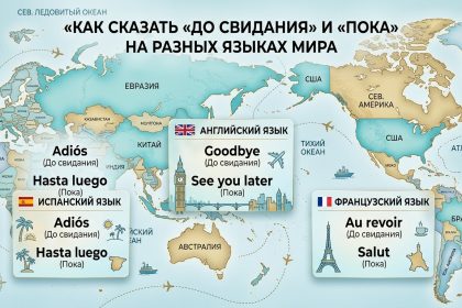 Как сказать «до свидания» и «пока» на разных языках мира: фразы с переводом
