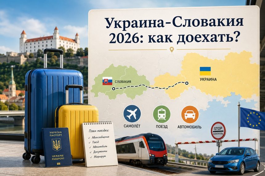 Как добраться из Украины в Словакию 2026: быстрые способы, цена, длительность поездки