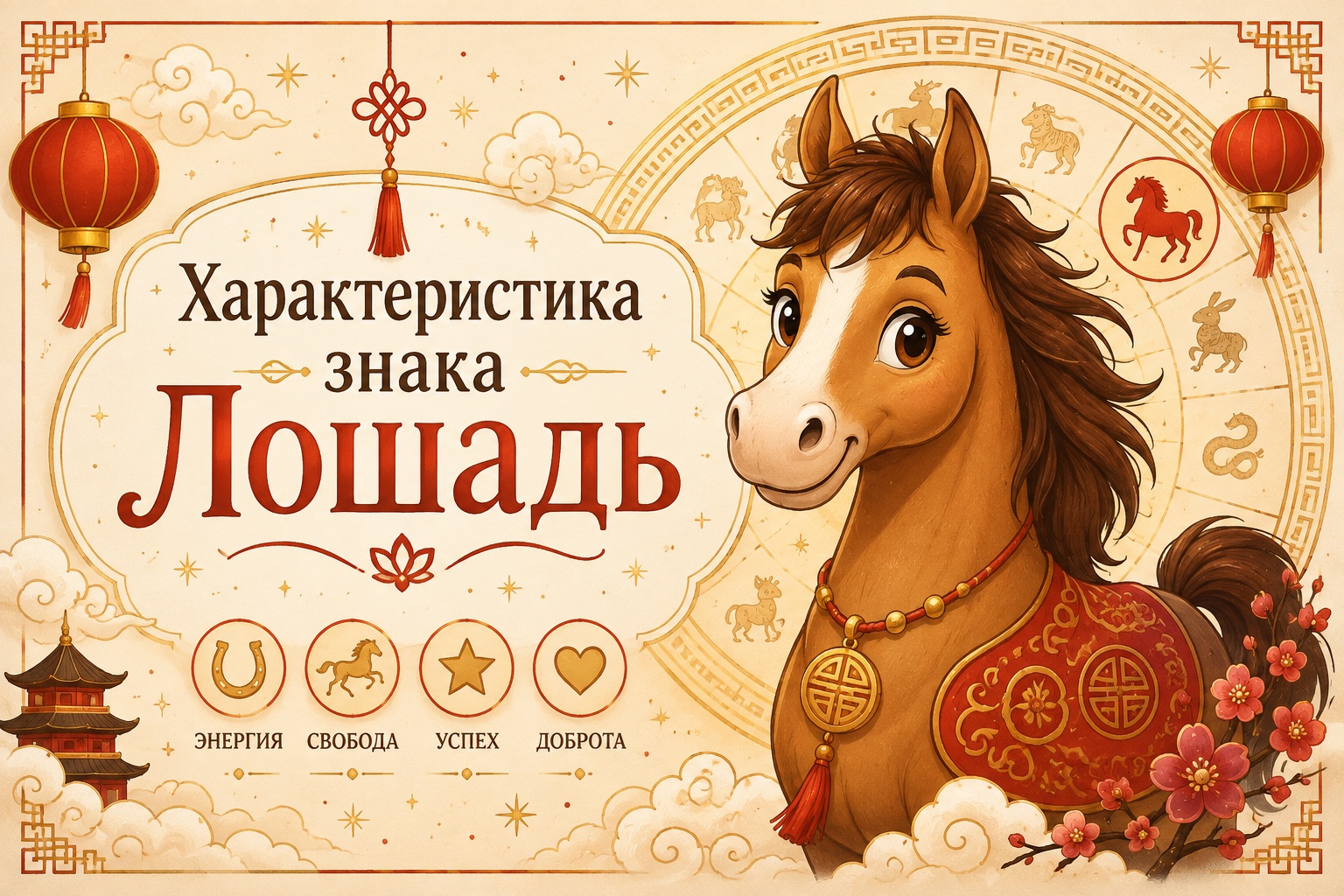Лошадь по восточному гороскопу: характеристика, любовь, работа и совместимость