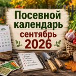 Посевной календарь на сентябрь 2026: благоприятные и неблагоприятные дни, что сажать