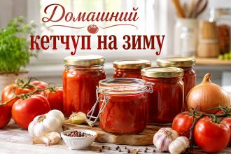 Домашний кетчуп из помидоров на зиму: густой рецепт без крахмала