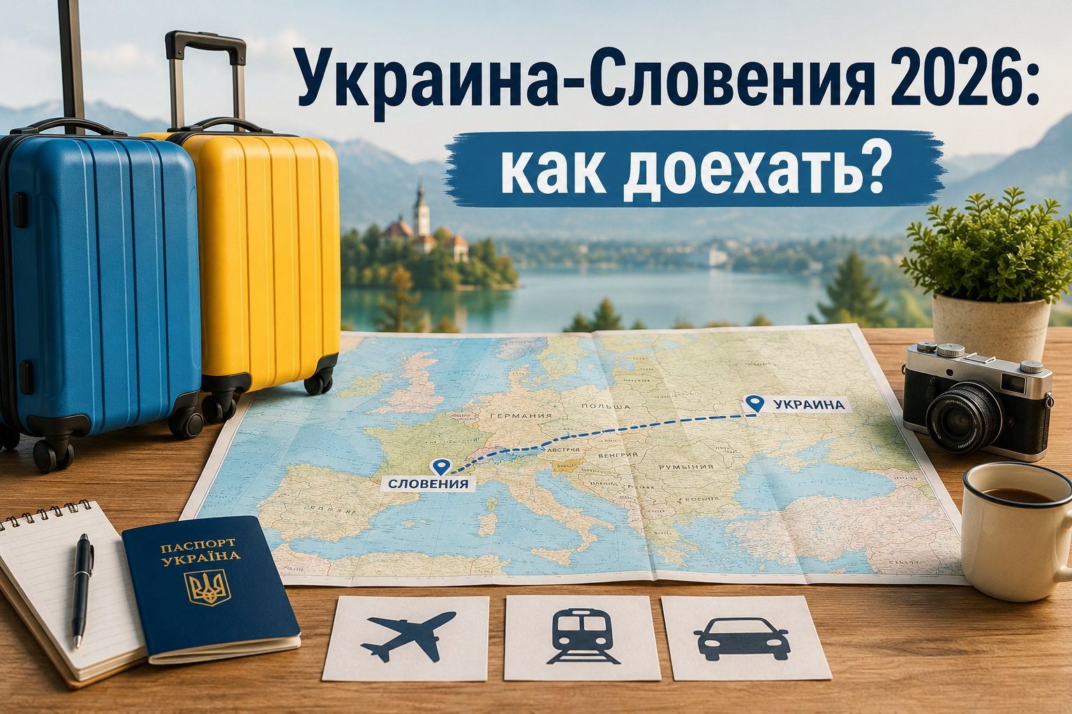 Как добраться из Украины в Словению 2026: быстрые способы, цена, длительность поездки