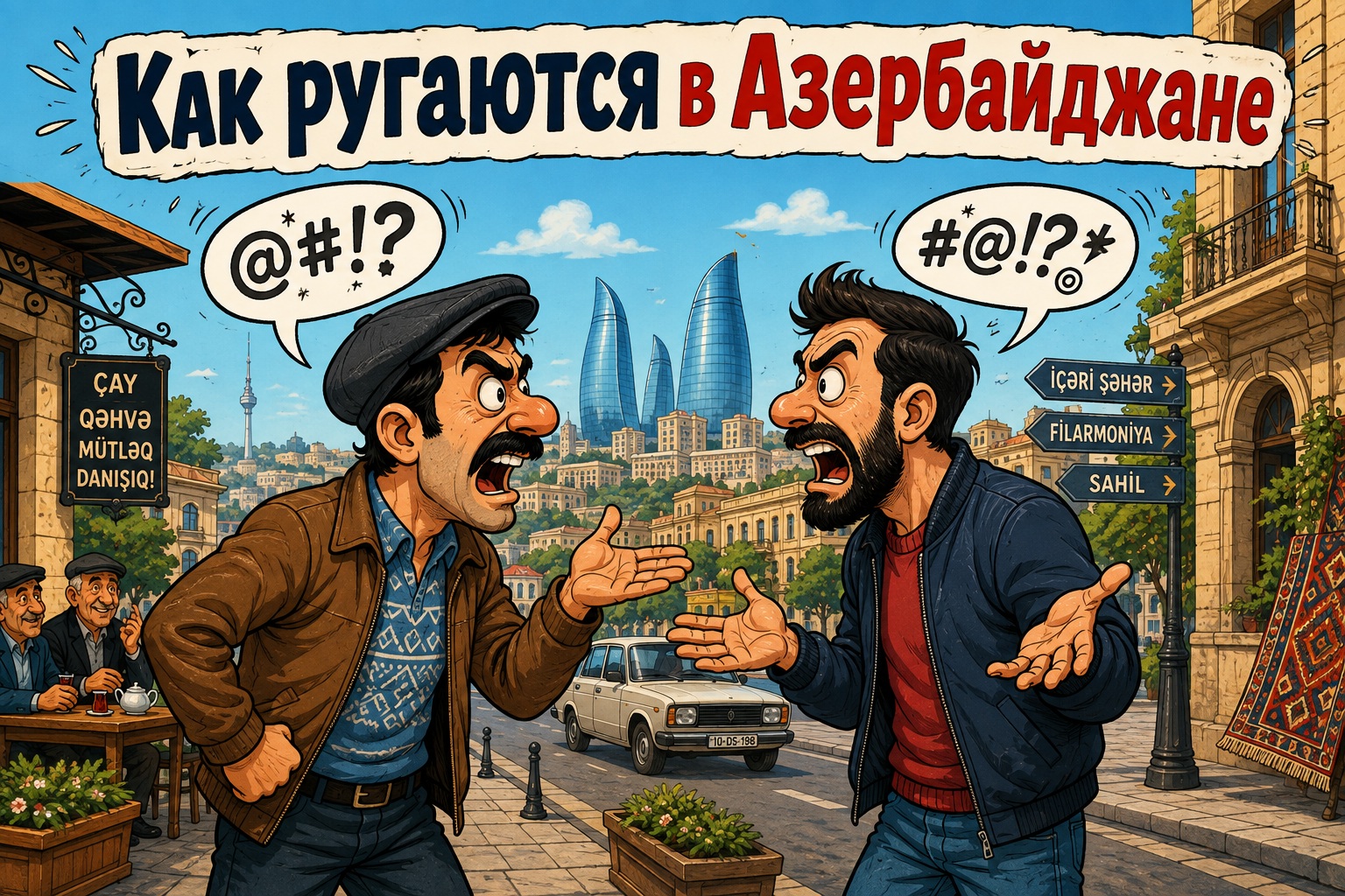 Матюки на азербайджанском: популярные грубые фразы и их значение