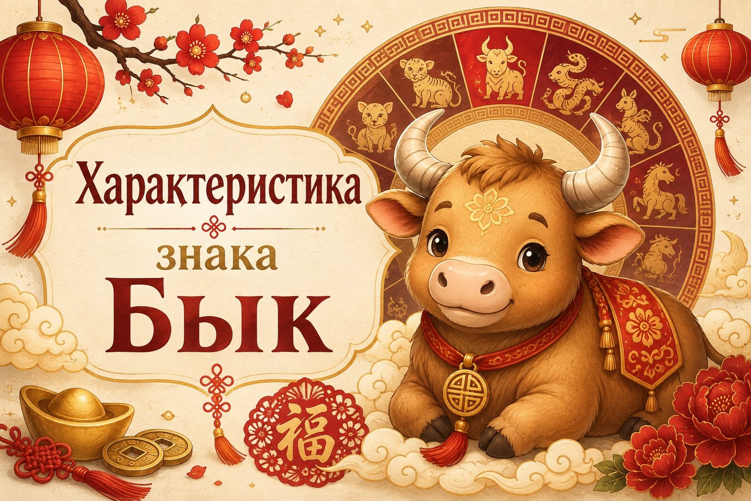 Бык по восточному гороскопу: характеристика, любовь, работа и совместимость