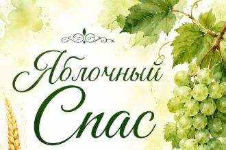 Картинки на Яблочный Спас 2026