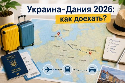 Как добраться из Украины в Данию 2026: быстрые способы, цена, длительность поездки