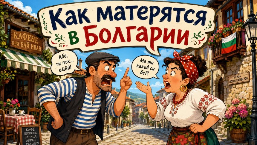 Как ругаются болгары: матюки и бранные слова на болгарском с переводом