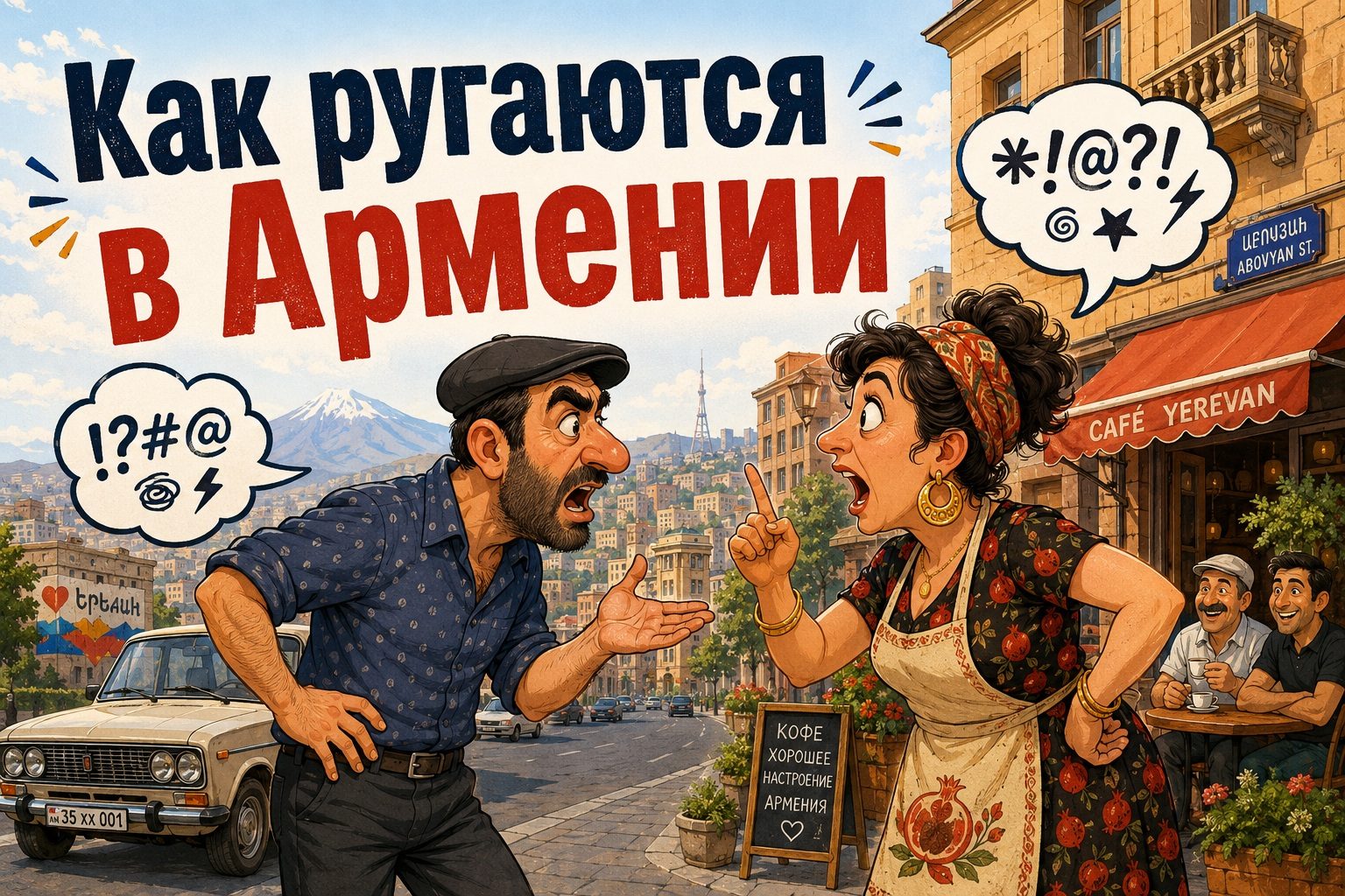Матюки на армянском: популярные ругательства и фразы с переводом на русский