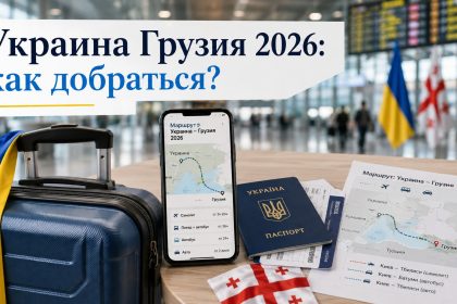 Как добраться из Украины в Грузию 2026: быстрые способы, цена, длительность поездки