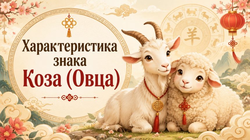 Коза (Овца) по восточному гороскопу: характеристика, любовь, работа и совместимость