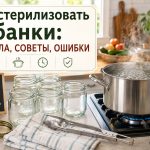 Как стерилизовать банки в духовке, микроволновке и кастрюле: пошаговая инструкция