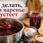 Как загустить варенье и почему оно не густеет: правила, ошибки и что добавить при варке