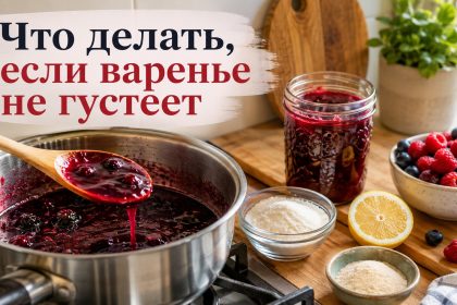 Как загустить варенье и почему оно не густеет: правила, ошибки и что добавить при варке