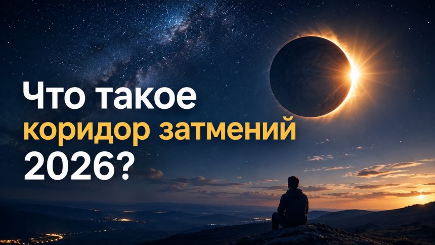 Коридор затмений в августе 2026 года: точные даты и что нельзя делать