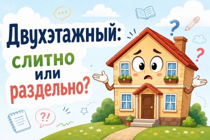 Двухэтажный или двух этажный: как правильно пишется слово на русском — слитно или раздельно