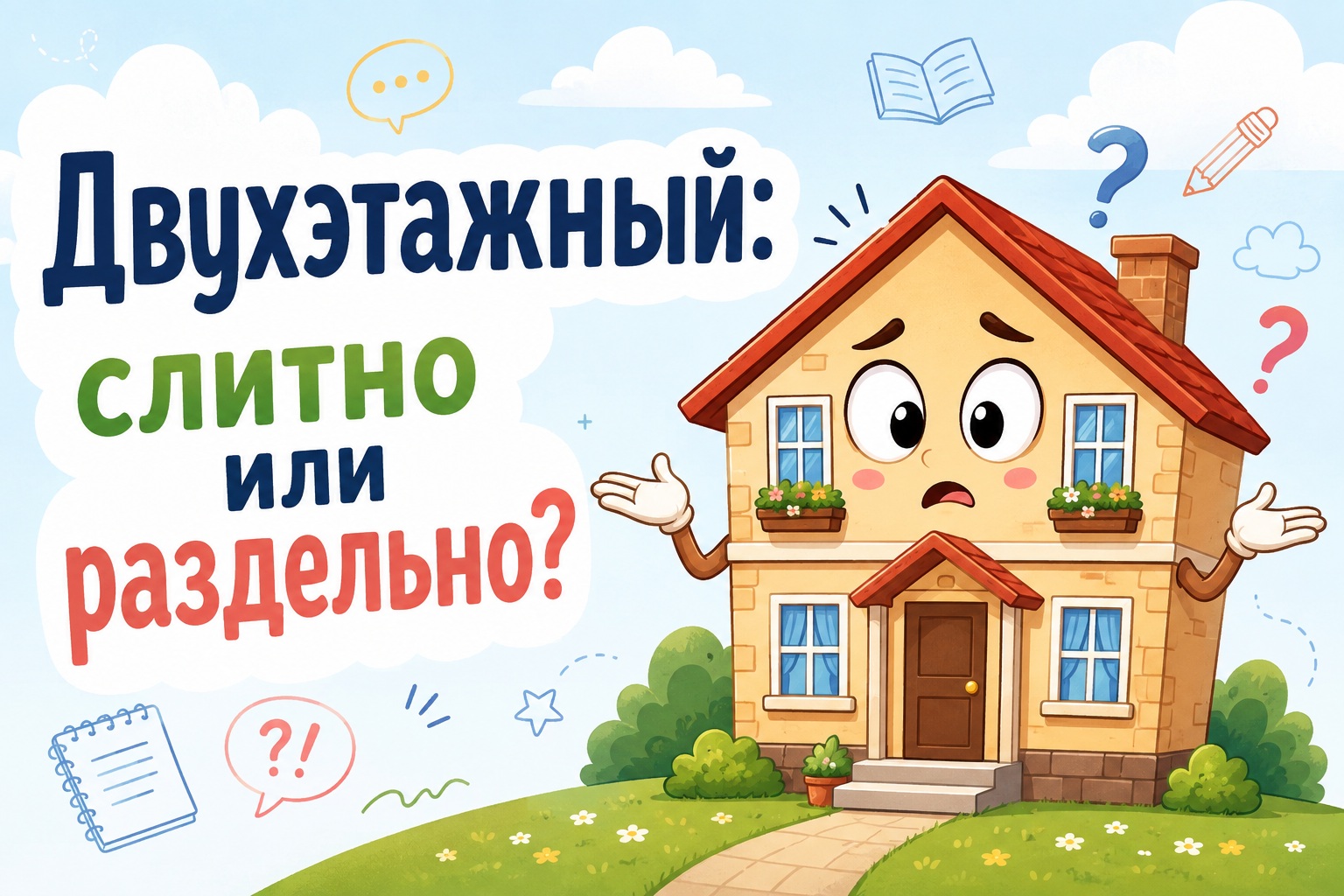 Двухэтажный или двух этажный: как правильно пишется слово на русском — слитно или раздельно