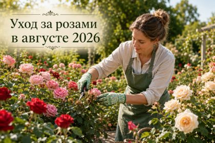 Что делать с розами в августе 2026: подкормка, обрезка и подготовка к осени