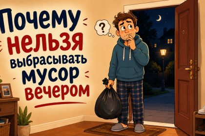 Почему нельзя выносить мусор вечером и ночью: приметы и объяснение запрета