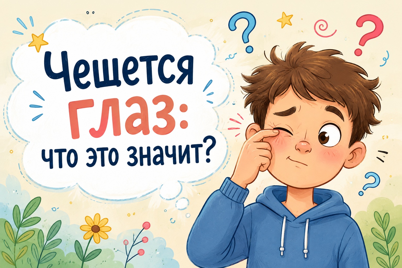 К чему чешется левый или правый глаз: значение приметы по дням недели
