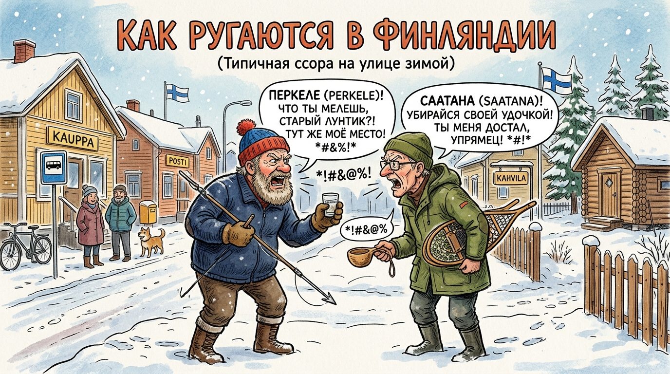 Матюки на финском: популярные слова и фразы с переводом на русский