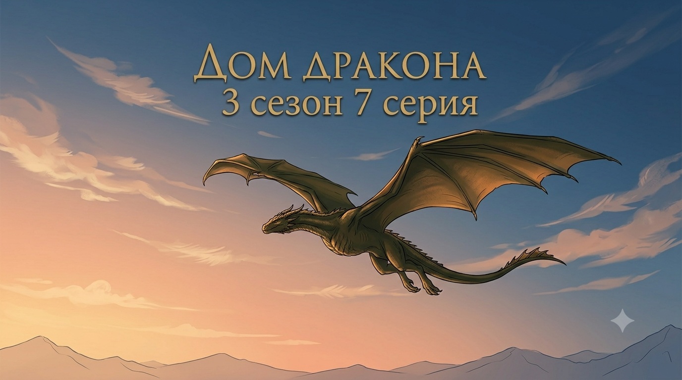 Дом Дракона 3 сезон 7 серия: дата выхода и где смотреть онлайн