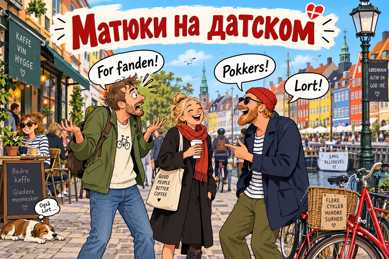 Оскорбления на датском языке: как ругаются в Дании и перевод матюков на русском