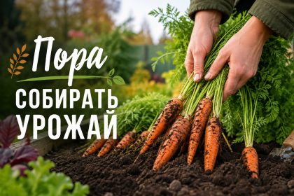 Когда убирать морковь с грядки в 2026 году: признаки зрелости и сроки сбора