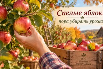 Когда собирать яблоки на хранение: как определить спелость зимних сортов и сохранить урожай до весны