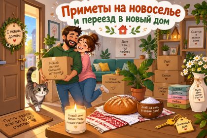 Приметы на новоселье и переезд: народные традиции, что сделать в новый дом для счастья и благополучия