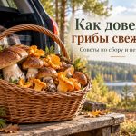 Как перевозить грибы из леса домой: правила сбора, тара, хранение и защита от порчи