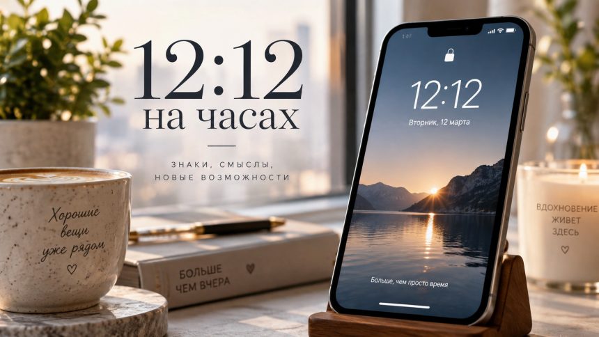 12:12 на часах: что означает одинаковое время и почему его часто видят