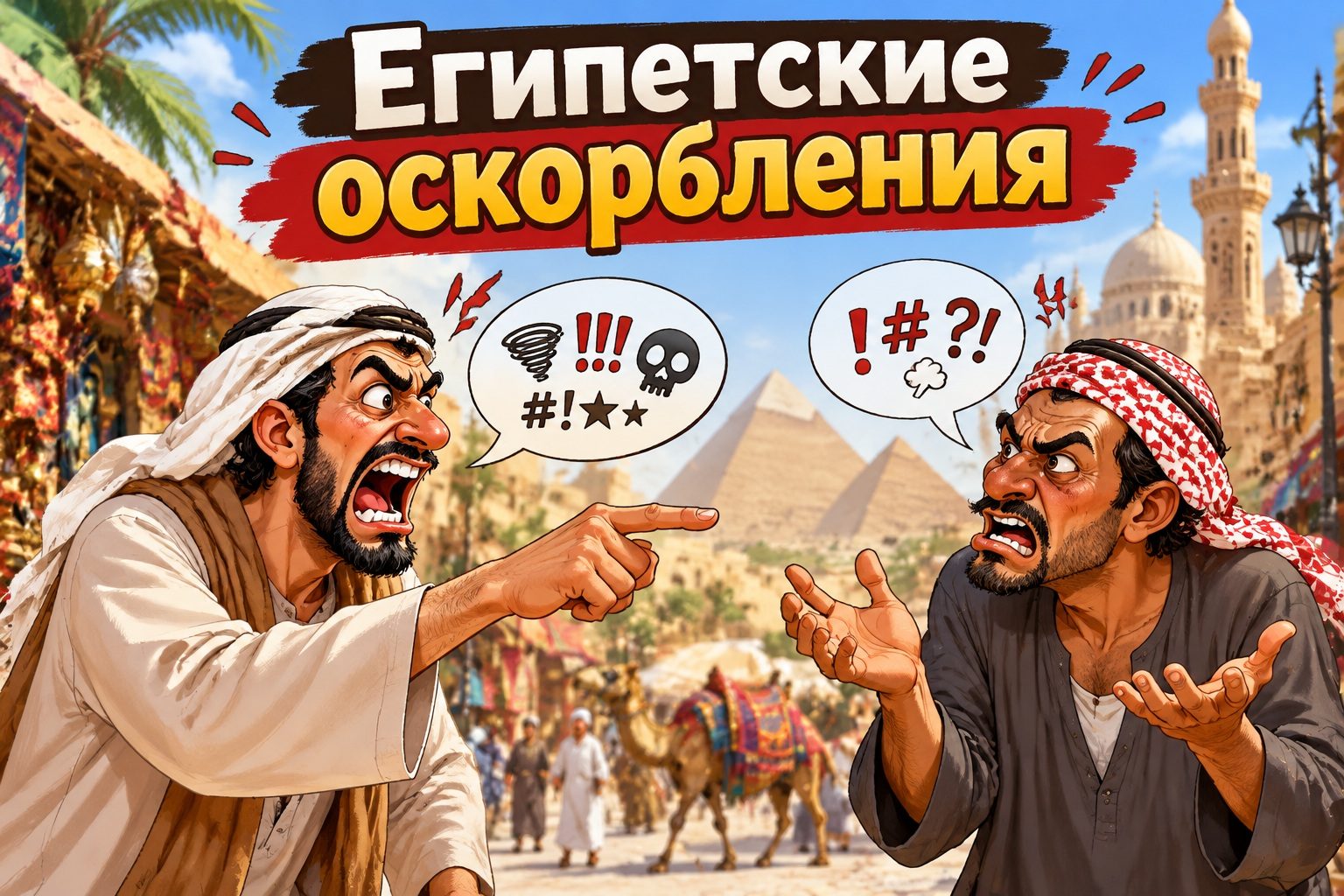Египетские ругательства: популярные маты на египетском арабском с переводом на русский и объяснением значений