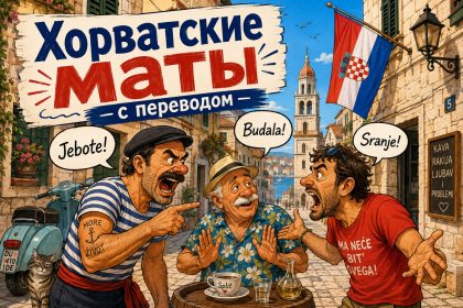 Как ругаются в Хорватии: популярные оскорбления, ругательства и маты с переводом на русский