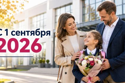 С 1 сентября 2026 и Днем знаний родителей: красивые картинки, открытки и пожелания на русском