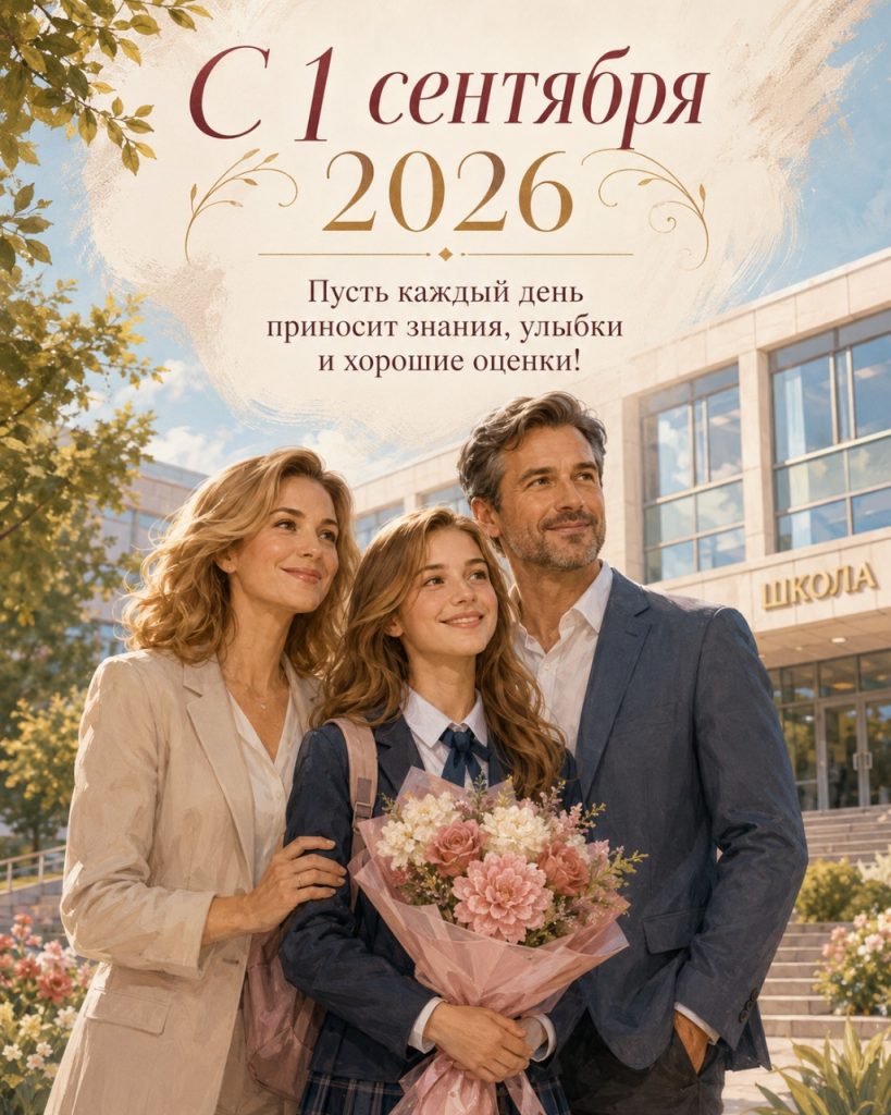 Что пожелать родителям и детям на 1 сентября 2026