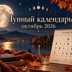 Лунный календарь октябрь 2026: благоприятные и неблагоприятные дни, фазы Луны
