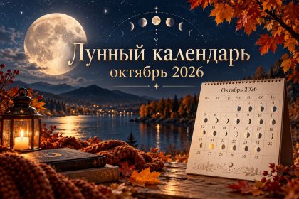 Лунный календарь октябрь 2026: благоприятные и неблагоприятные дни, фазы Луны