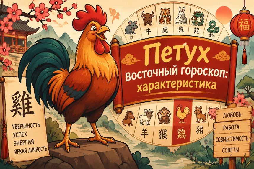 Петух по восточному гороскопу: характеристика, любовь, работа и совместимость
