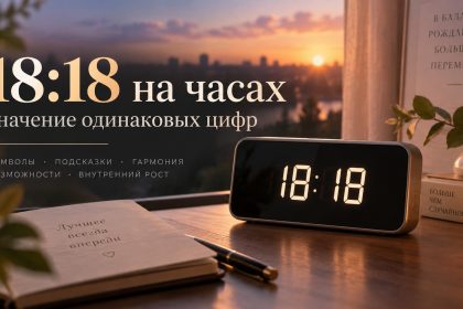 18:18 на часах: значение одинаковых цифр, популярные толкования и почему люди замечают это время