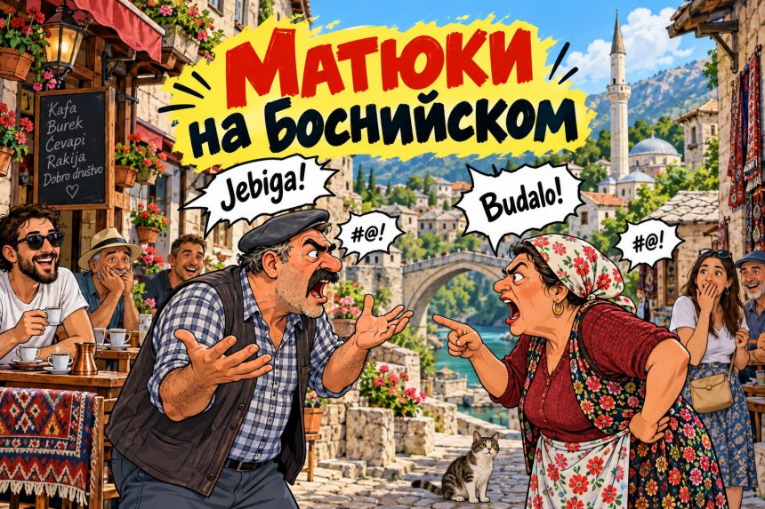 Боснийские ругательства на русском: значение, перевод и самые распространенные матюки