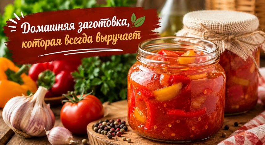Лечо из перца и помидоров на зиму: классический рецепт и правильные пропорции
