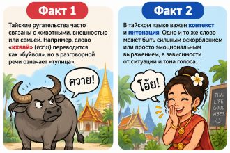 Матюки на тайском языке: популярные ругательства, грубые слова и перевод на русский