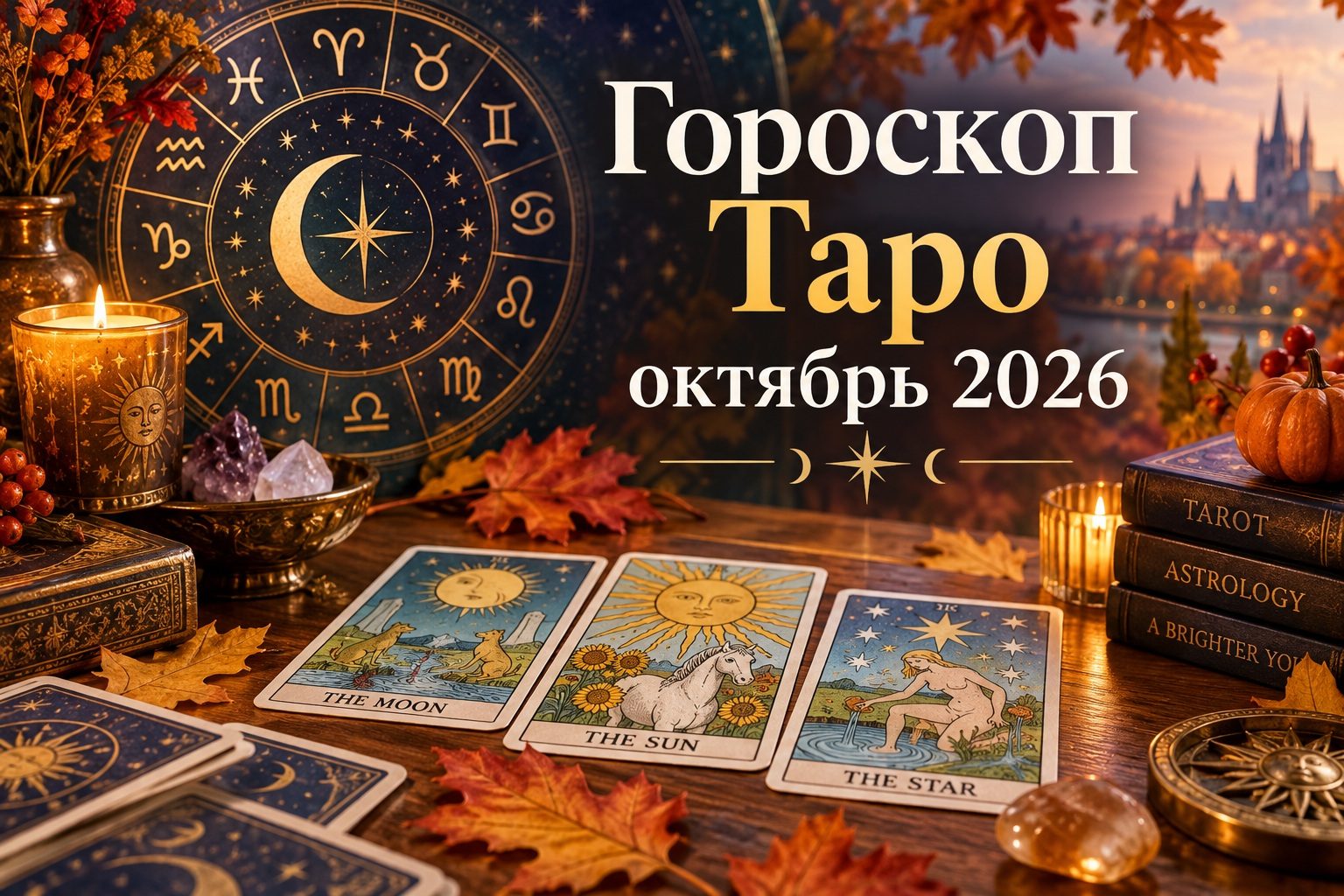 Гороскоп Таро октябрь 2026 года: астрологический прогноз для всех знаков Зодиака