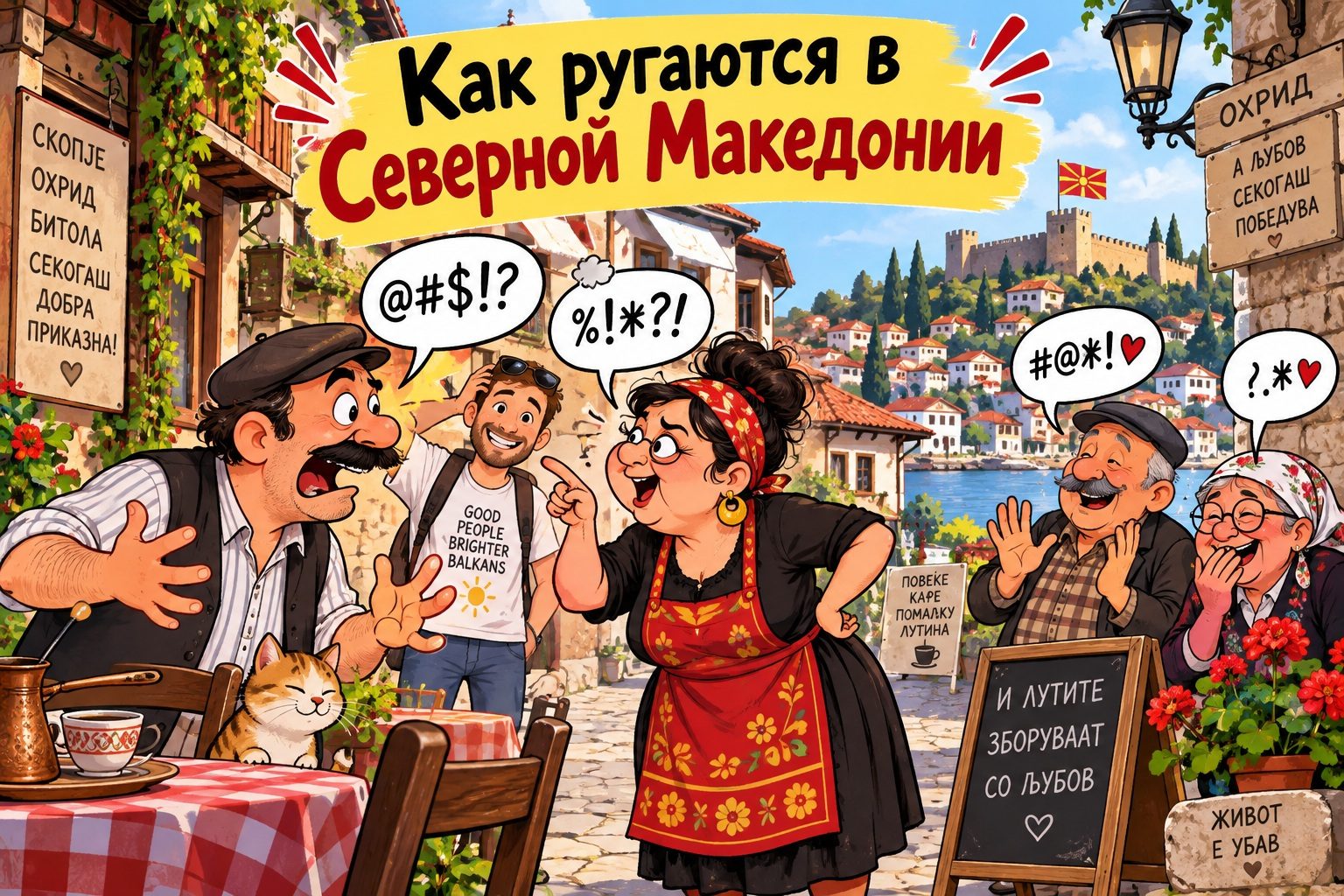 Матюки на македонском языке: популярные ругательства, перевод и значение на русском