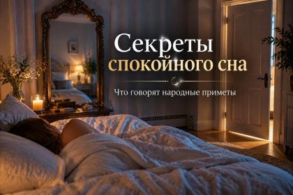 Почему нельзя спать напротив зеркала или ногами к двери: народные приметы для женщин и мужчин
