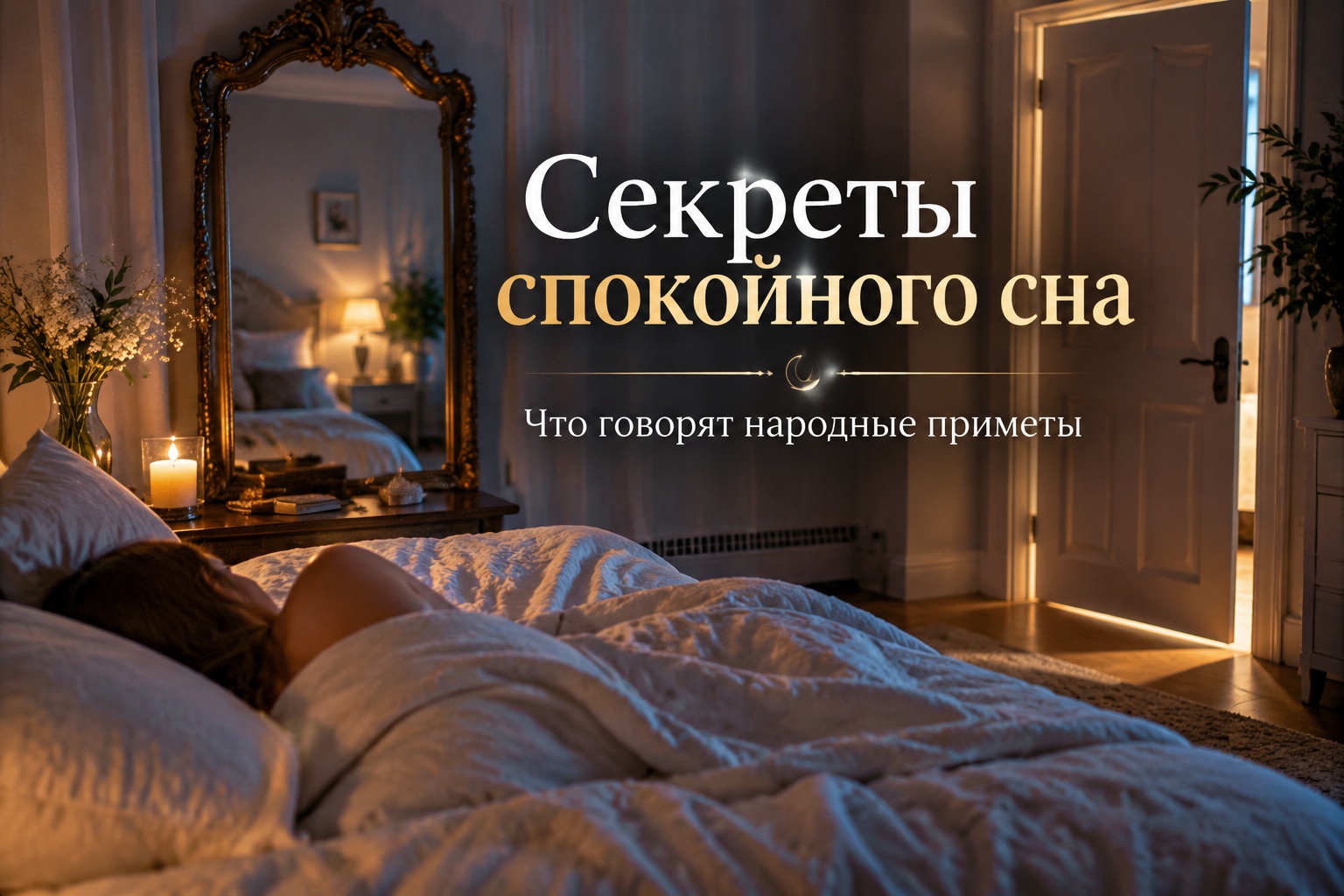 Почему нельзя спать напротив зеркала или ногами к двери: народные приметы для женщин и мужчин