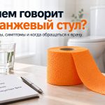 Оранжевый кал у взрослого: причины изменения цвета стула и когда нужно обратиться к врачу