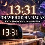 13:31 на часах: значение обратных цифр в нумерологии, любви и психологии