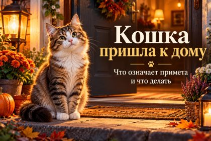 Кошка пришла к дому или прибилась к семье: что означает примета, к чему готовиться и что делать
