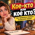 Кое-кто или кое кто: через дефис или раздельно, как правильно пишется на русском языке